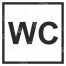 Lipdukas "WC"
